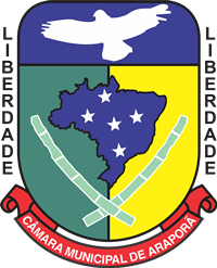 Logo câmara municipal de araporã
