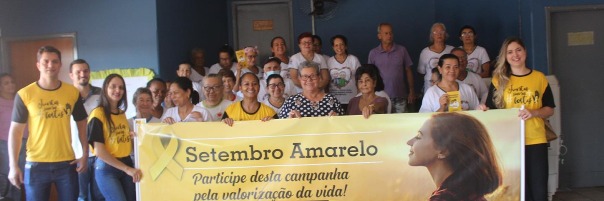 Imagem destaque notícia CENTRO DE APOIO AO IDOSO DE ARAPOR&Atilde; PARTICIPA DE ATIVIDADES ALUSIVAS AO SETEMBRO AMARELO
