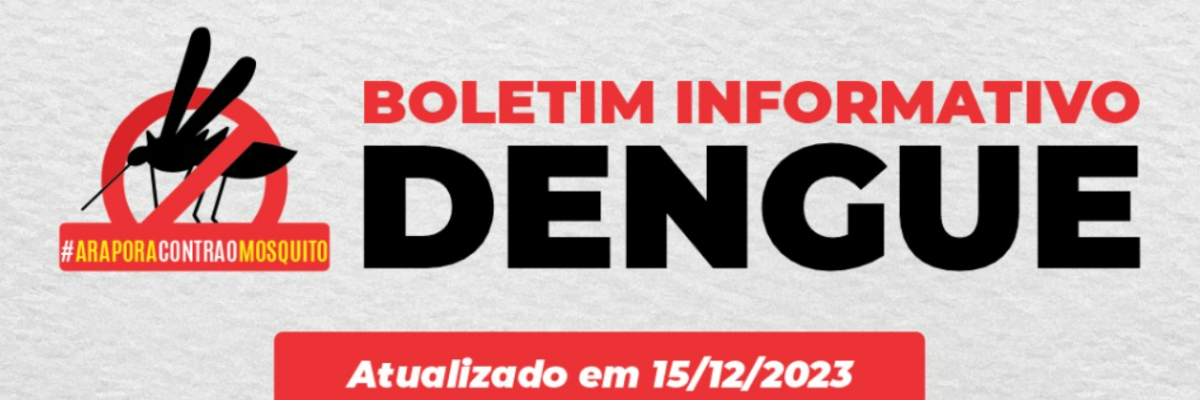 Imagem destaque notícia BOLETIM INFORMATIVO DA DENGUE - 12/12/2023