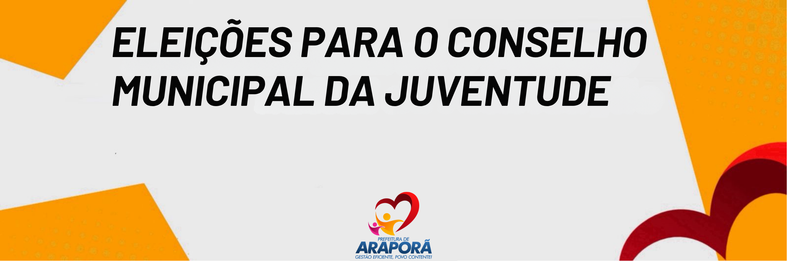 Imagem destaque notícia ELEI&Ccedil;&Otilde;ES PARA O CONSELHO MUNICIPAL DA JUVENTUDE