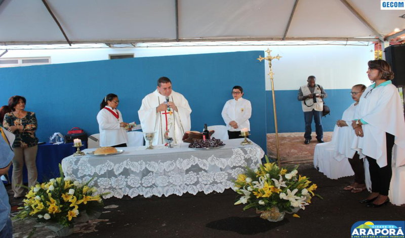 Imagem destaque notícia Missa em ação de graças abre programação do aniversário de Araporã