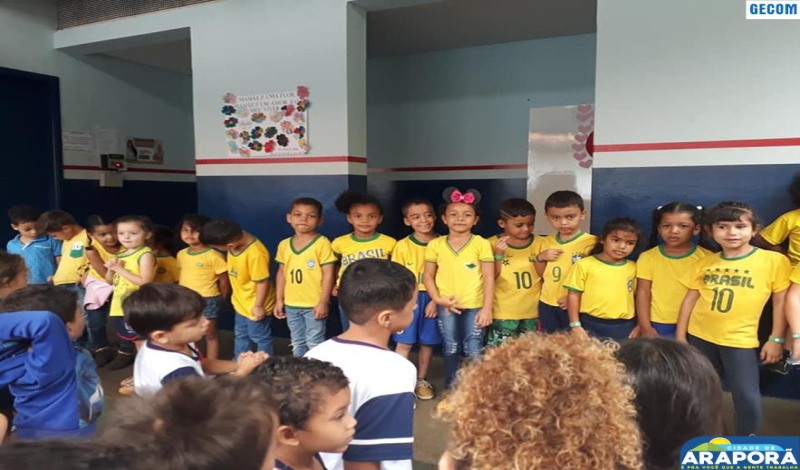 Imagem destaque notícia Escola Lápis de Cor comemora abertura da Copa do Mundo