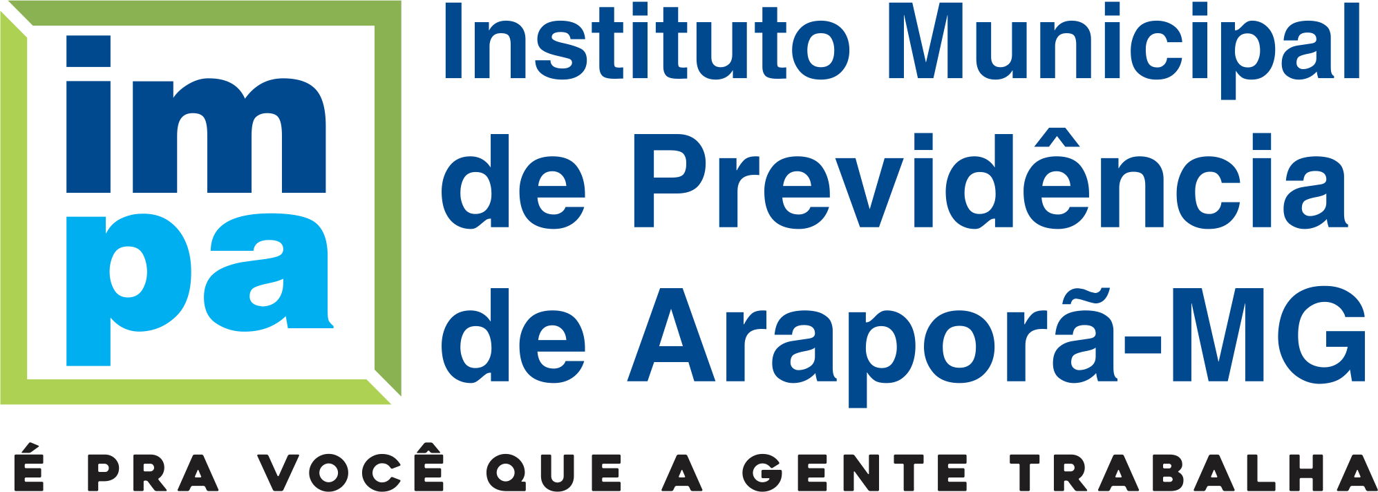 Logo secretaria Instituto Municipal de Previdência de Araporã (IMPA)
